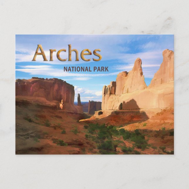 Arches National Park Postcard (Front)