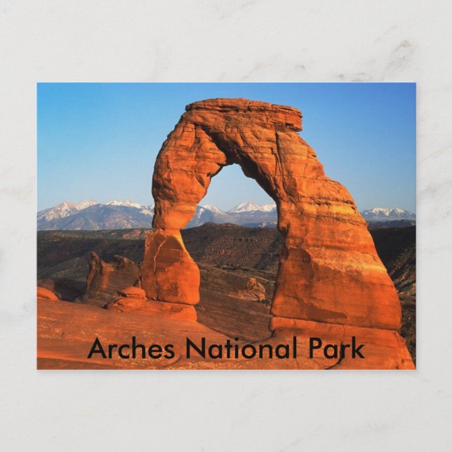 Arches National Park postcard (Front)