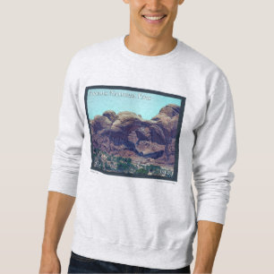 Arches National Park Poster Sweatshirt
