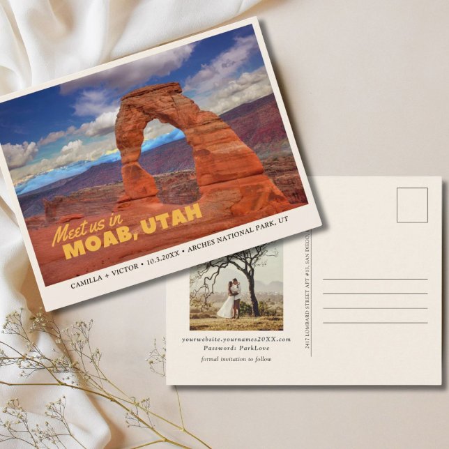 Arches National Park Save the Date Postcard (Arches National Park Save the Date Postcard)