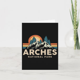 Arches National Park Souvenir Utah Hiking Outdoors Card