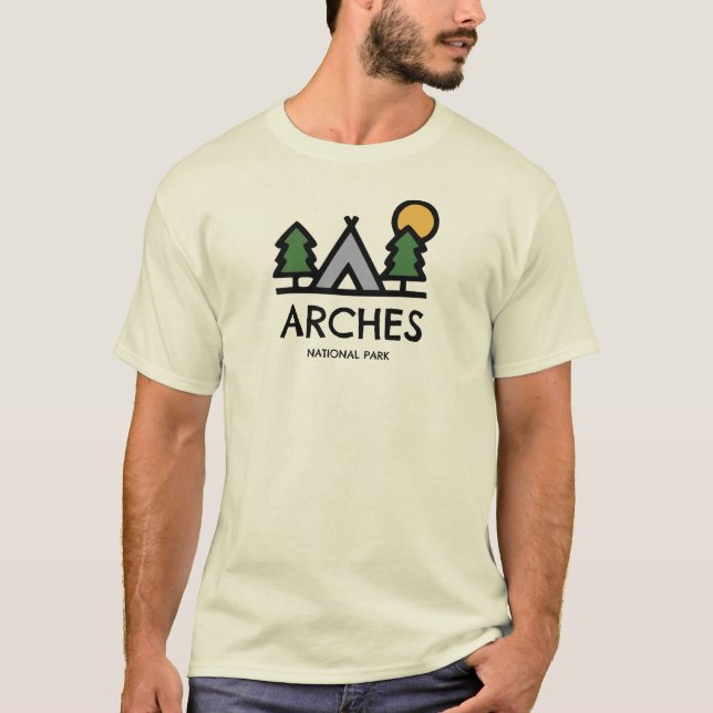 Arches National Park T-Shirt (Front)