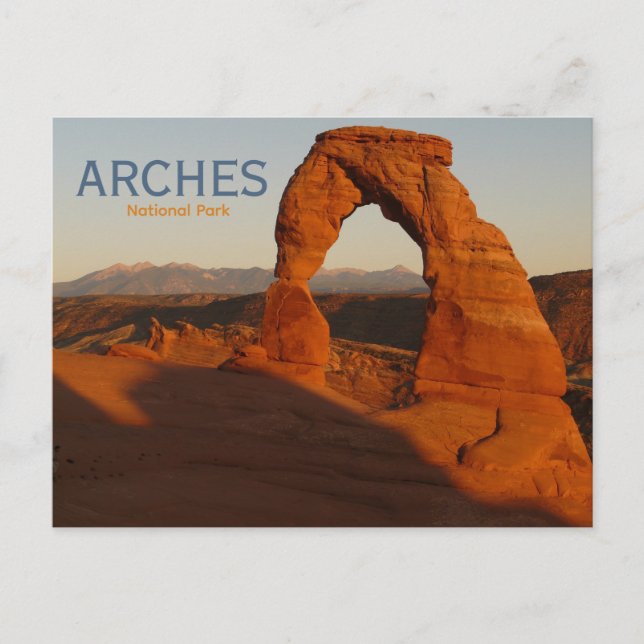 Arches National Park Travel Postcard (Front)