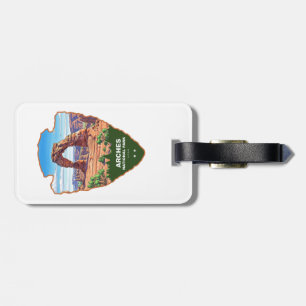 Arches National Park Utah Arrowhead Luggage Tag