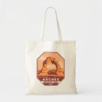 Arches National Park Utah Delicate Arch Art Retro
