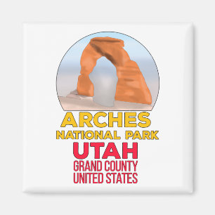 Arches National Park Utah Grand County USA Magnet
