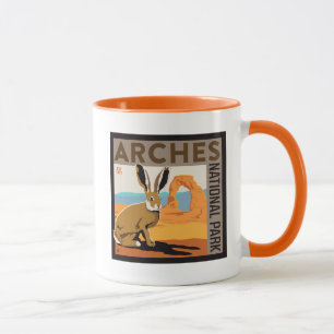 Arches National Park, Utah   Jackrabbit Mug