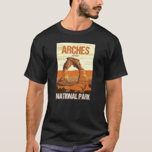 Arches National Park Utah Poster Design T-Shirt