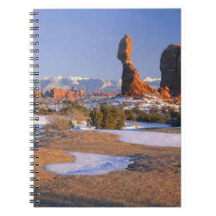 ARCHES NATIONAL PARK, UTAH. USA. Balanced Rock Spiral Notebook