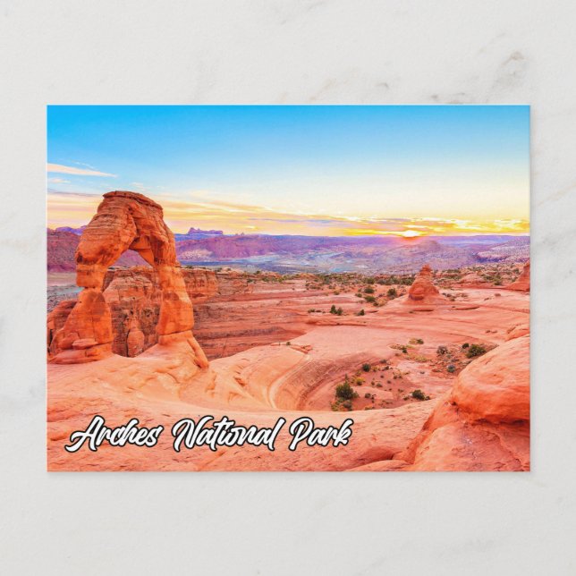 Arches National Park, Utah, USA Postcard (Front)