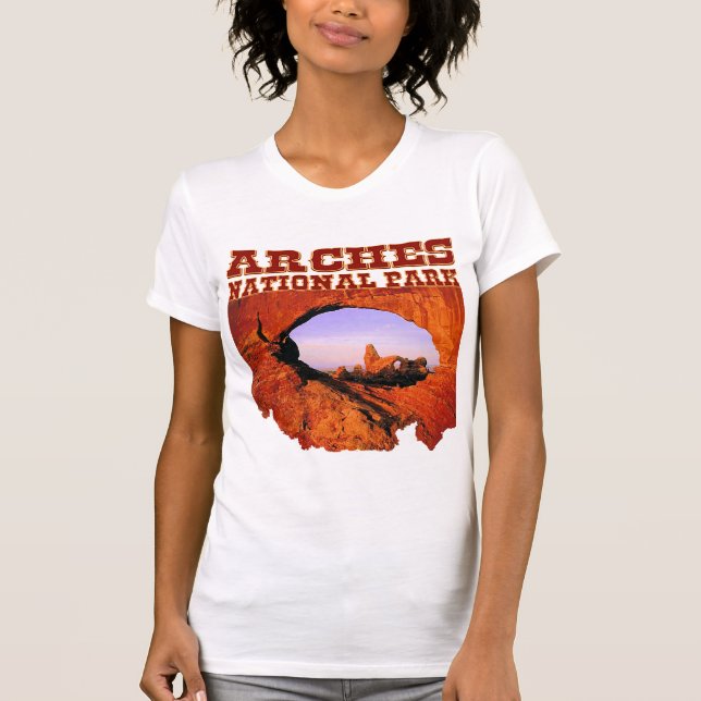 Arches National Park Women's Tee Shirts (Front)