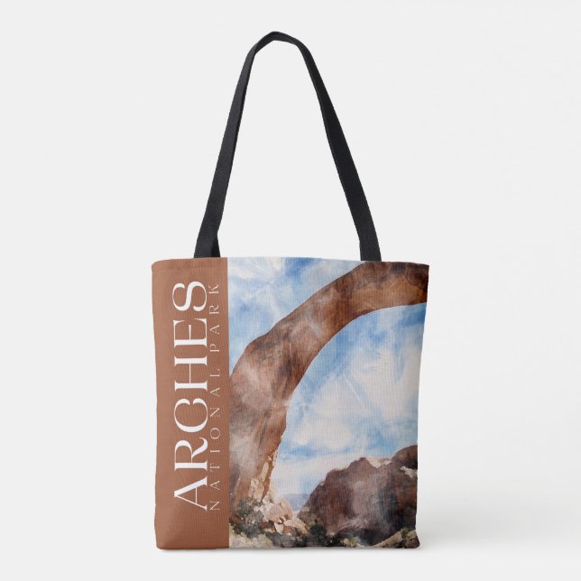 Arches Tote, National Park Bag (Back)