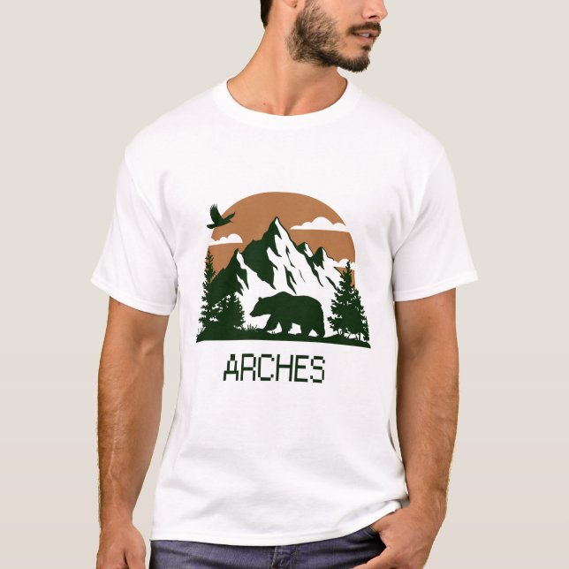 Arches - Utah T-Shirt (Front)