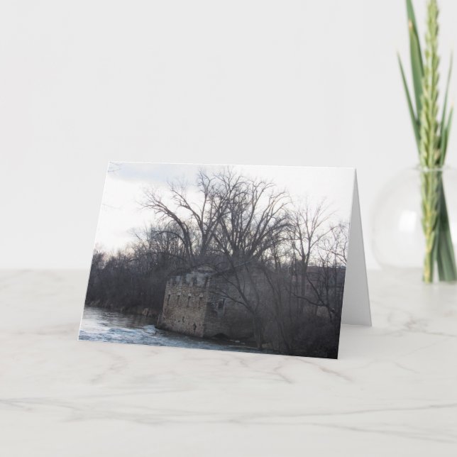 “Archibald Mill Ruins” Birthday Card #1 (Front)