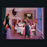 Archibald Motley -Cocktails 1926 Art Deco Painting Poster<br><div class="desc">Cocktails 1926 Art Deco Painting Poster</div>