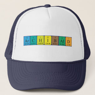 Archibald periodic table name hat