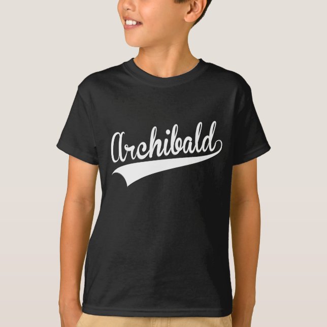 Archibald, Retro, T-Shirt (Front)