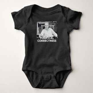 Archie Bunker Funny Conservative R-R-E-P-U-B-L-I-C Baby Bodysuit