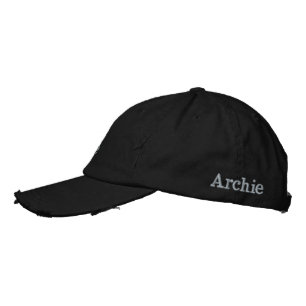 "Archie" Mens Name Embroidered, Embroidered Hat