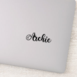 Archie Name - Handwritten Calligraphy