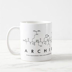 Archie peptide name mug