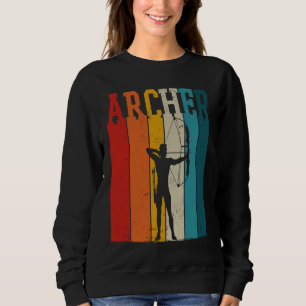 Arching Saying  Compound Bow  Archery & Archer Sweatshirt