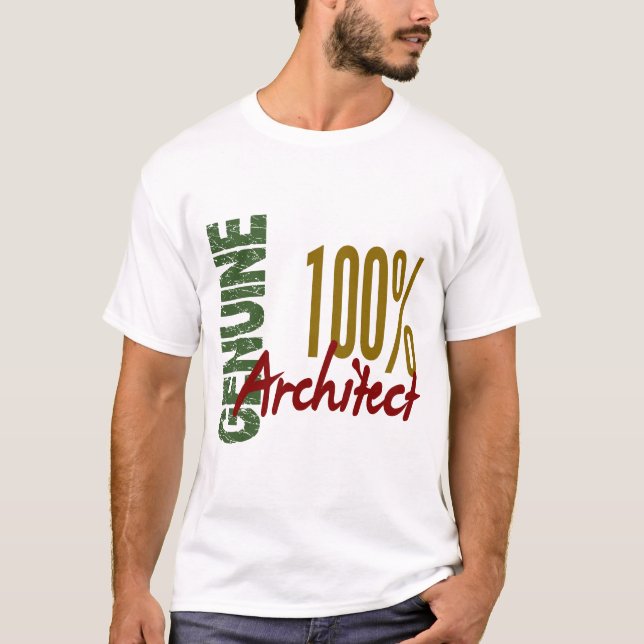 Architect 100% Genuine T-Shirt (Front)