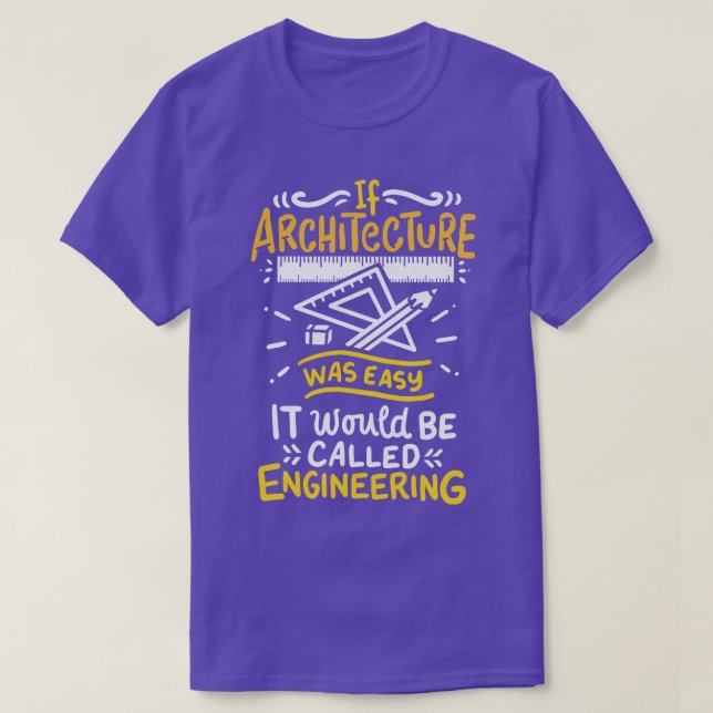 Architect Architecture 1 T-Shirt (Design Front)
