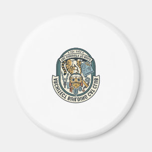 Architect Building Cat Cat Graphic Tee Art - Archi Magnet