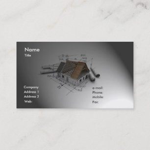Architect Business Card
