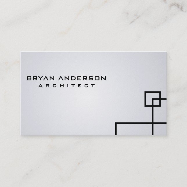 Architect - Business Cards (Front)