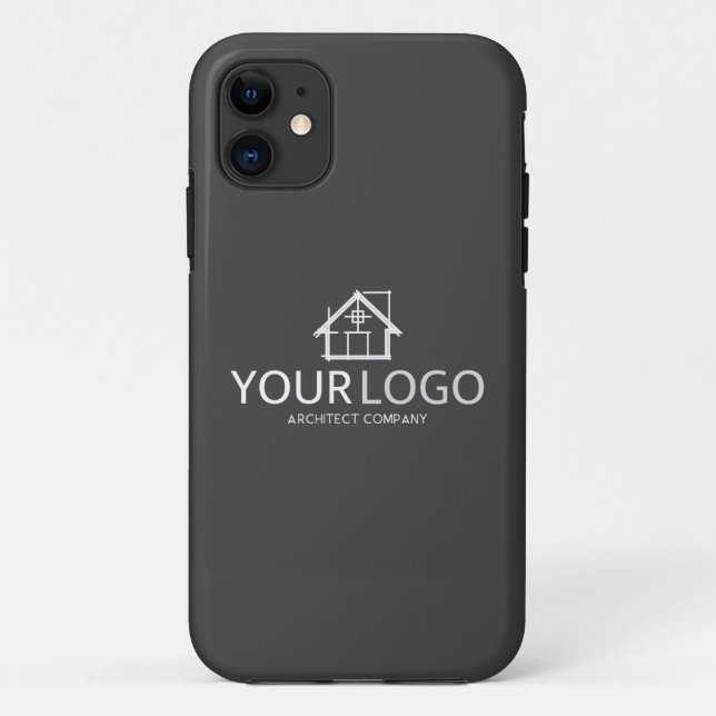 Architect Company Startup Business Logo Branded Case-Mate iPhone Case (Back)