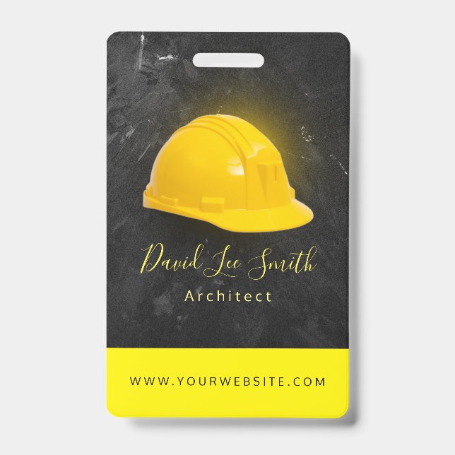 Architect / Contractor ID Badge (Front)