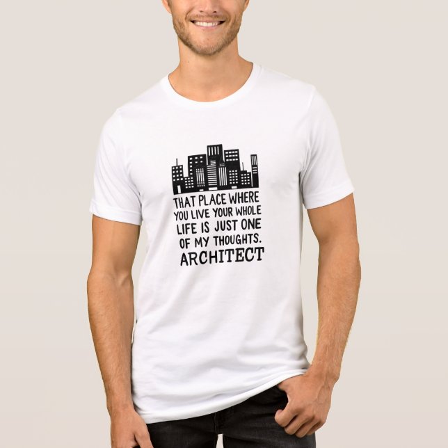 Architect Definition Tri-Blend Shirt (Front)