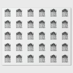 Architect Definition Wrapping Paper