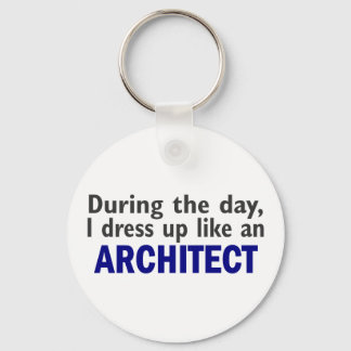 Architect During The Day Key Ring