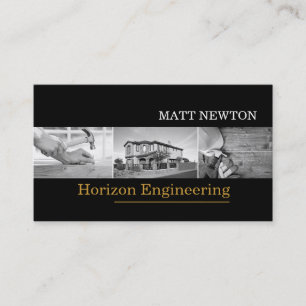 Architect Engineering ContractorConstruction Business Card