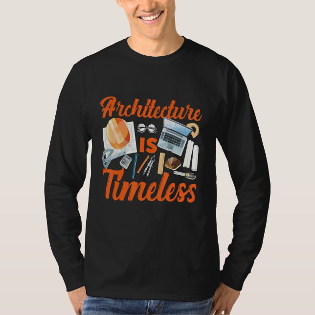 Architect  For Building Concrete   1 T-Shirt (Front)