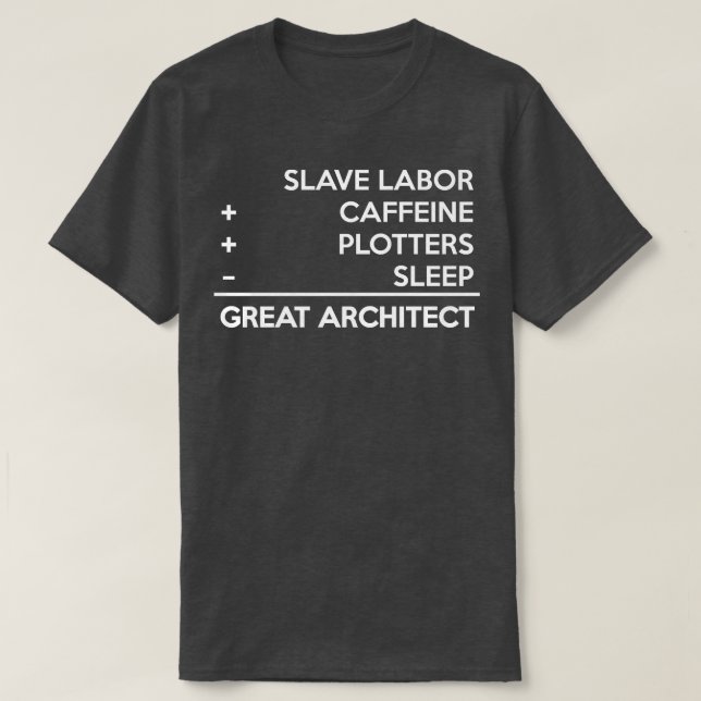 Architect formula T-Shirt (Design Front)