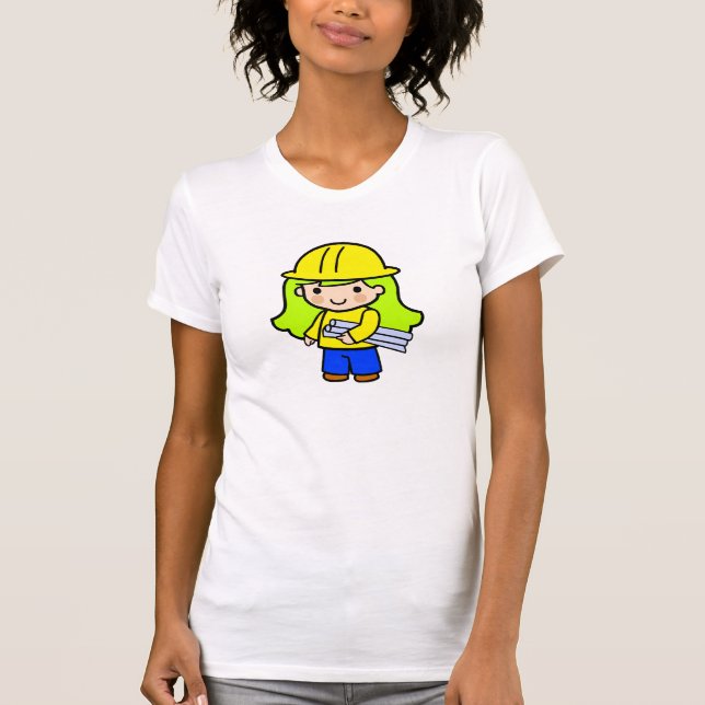 Architect Girl 2 T-Shirt (Front)