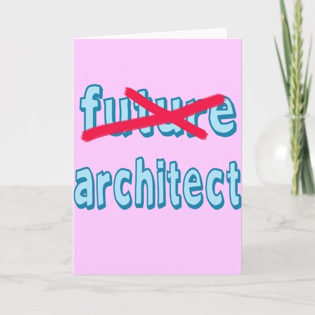 Architect Graduate Products Card (Front)