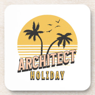 Architect Holiday  Coaster