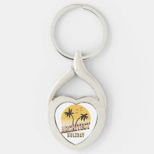 Architect Holiday  Key Ring
