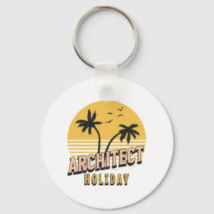 Architect Holiday  Key Ring