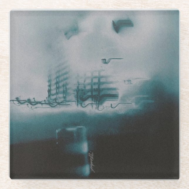 Architect I Glass Coaster (Front)