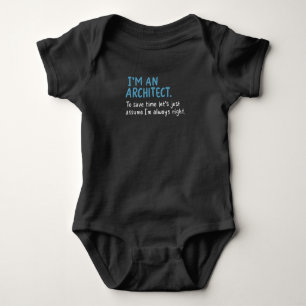 Architect - I'm An Architect Baby Bodysuit