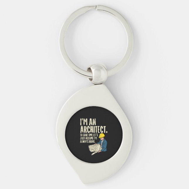 Architect - I'm An Architect Key Ring (Front)