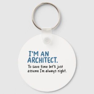 Architect - I'm An Architect Key Ring