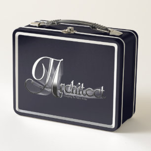 Architect Metal Lunch Box