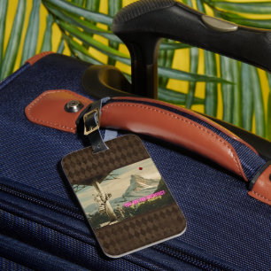 Architect of Your Destiny Surreal Collage Luggage Tag